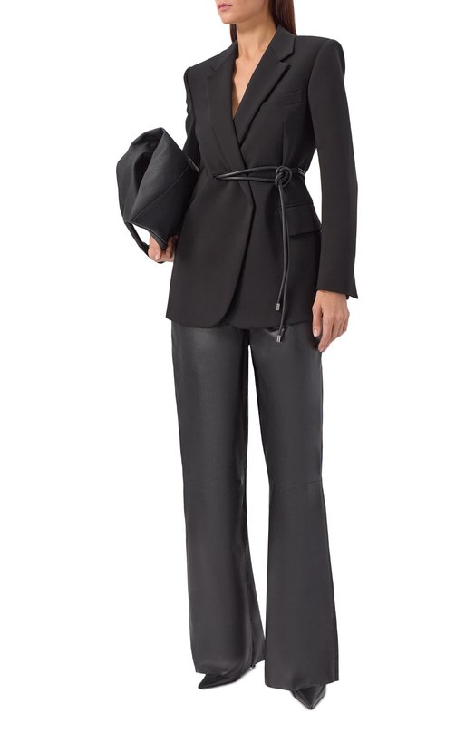 Жакет из вискозы Sportmax GLASSA Чёрный  GLASSA Фото 2