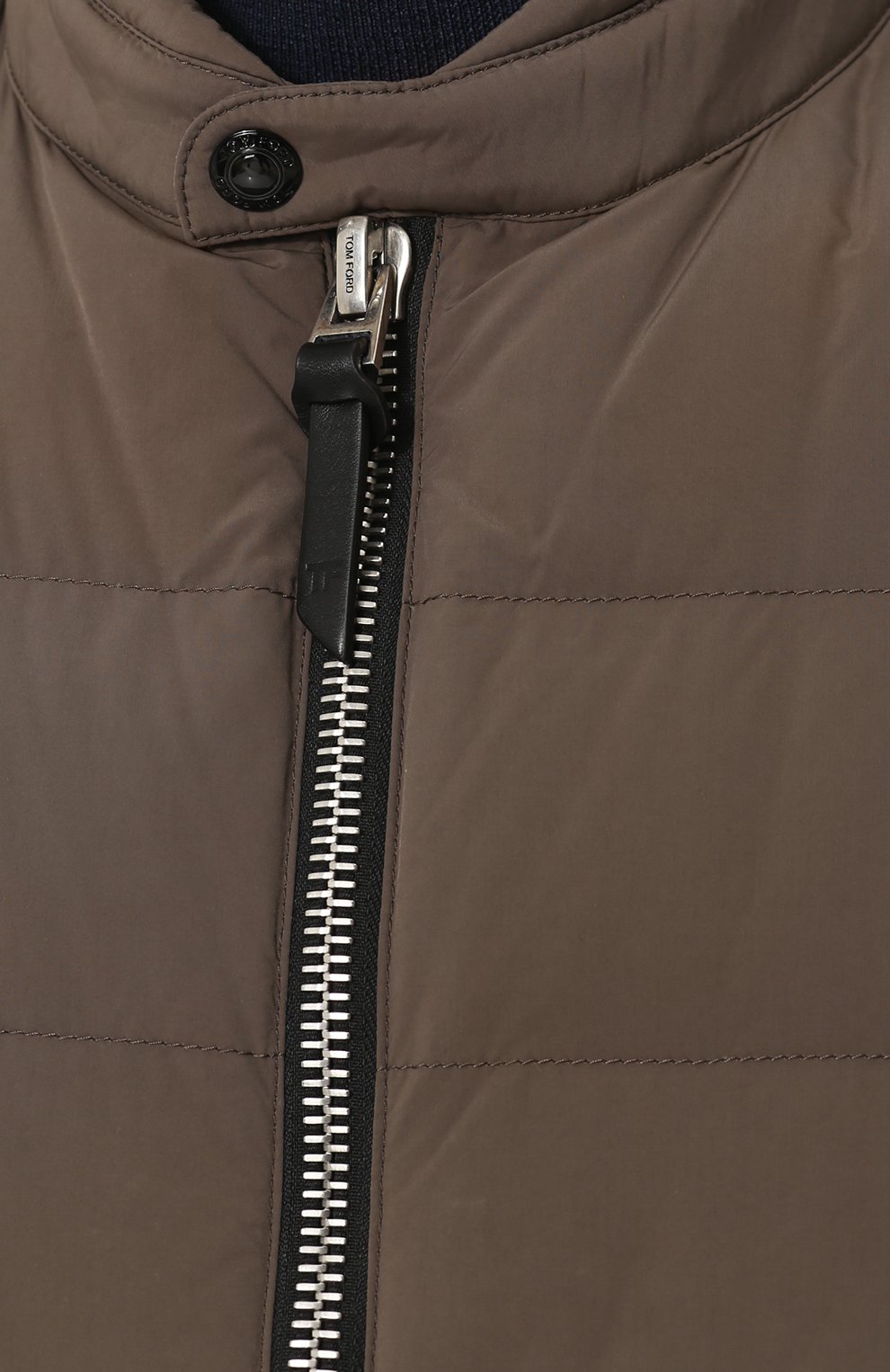 Пуховый стеганый жилет на молнии TOM FORD, арт. BN097/TF0383, фото 5