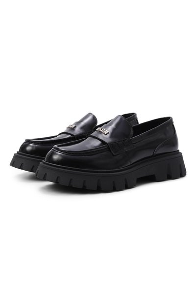 Кожаные лоферы MSGM KIDS, арт. 84002/VAR1
