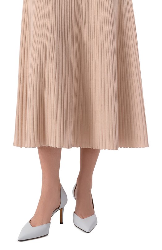 Кожаные туфли Kiton D58820K0524F33 Голубой  D58820K0524F33 Фото 2