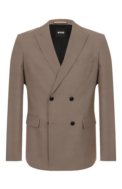 Мужской двубортный пиджак BOSS, арт. 50545790