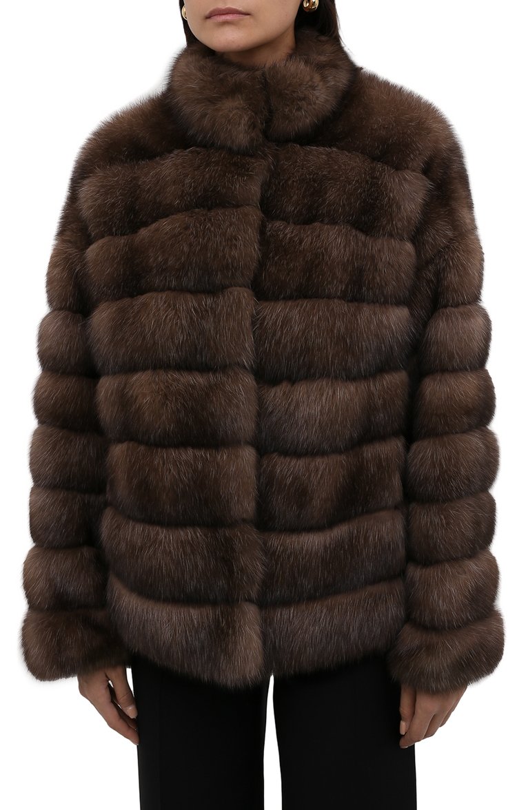 Шуба из соболя KITON, арт. D52584MX04R72, фото 1