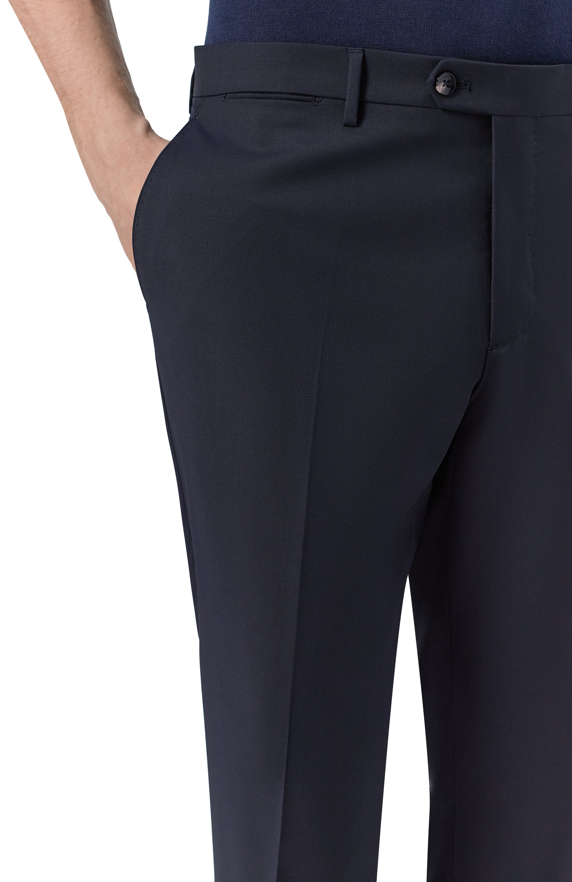 Шерстяные брюки ANDREA CAMPAGNA, арт. ZIP/1/LP1658, фото 5