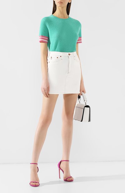 Кашемировый топ FTC зеленого цвета по цене 29350 руб., арт. 750-0150, фото 2 Кашемировый топ FTC, арт. 750-0150, фото 2