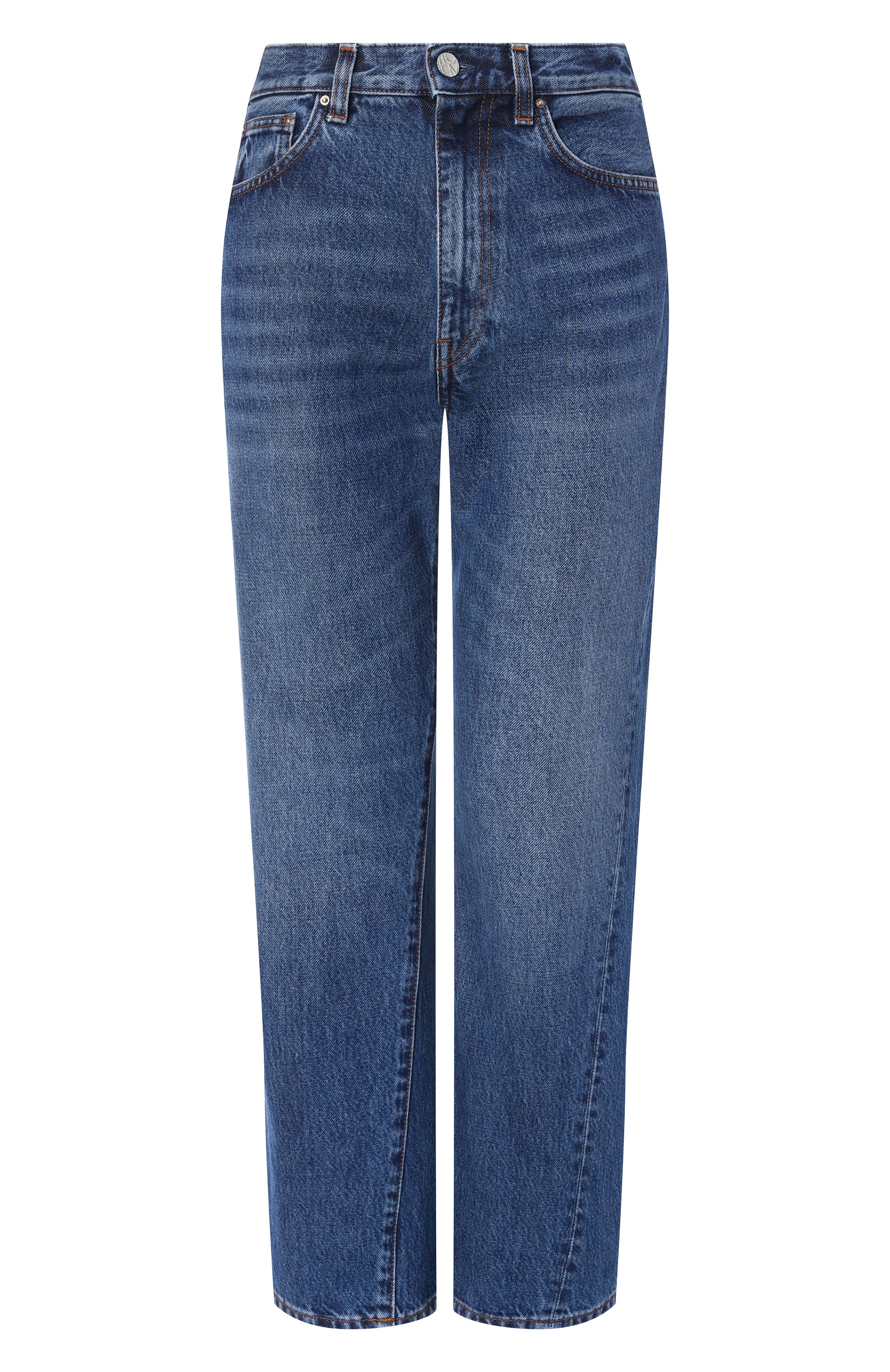 Джинсы TOTEME синего цвета по цене 39950 руб., арт. 221-232-741/405, фото 1 Джинсы TOTEME, арт. 221-232-741/405, фото 1