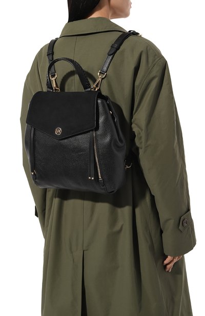Рюкзак freya MICHAEL MICHAEL KORS черного цвета по цене 47600 руб., арт. 30F2G7FB8L, фото 2 Рюкзак freya MICHAEL MICHAEL KORS, арт. 30F2G7FB8L, фото 2