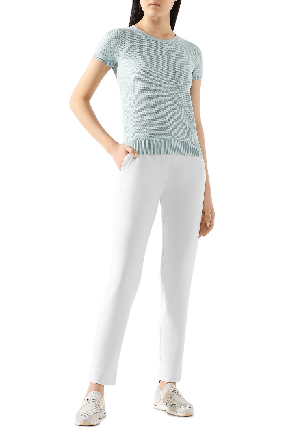 Топ из смеси шелка и хлопка LORO PIANA, арт. FAG1725, фото 2