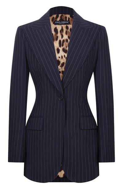 Женский шерстяной жакет DOLCE & GABBANA, арт. F29QGT/FRBDR