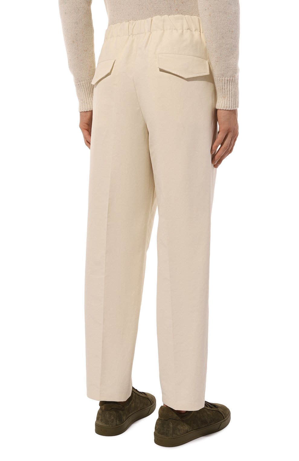 Хлопковые брюки JIL SANDER, арт. J23KA0005/J45225, фото 4