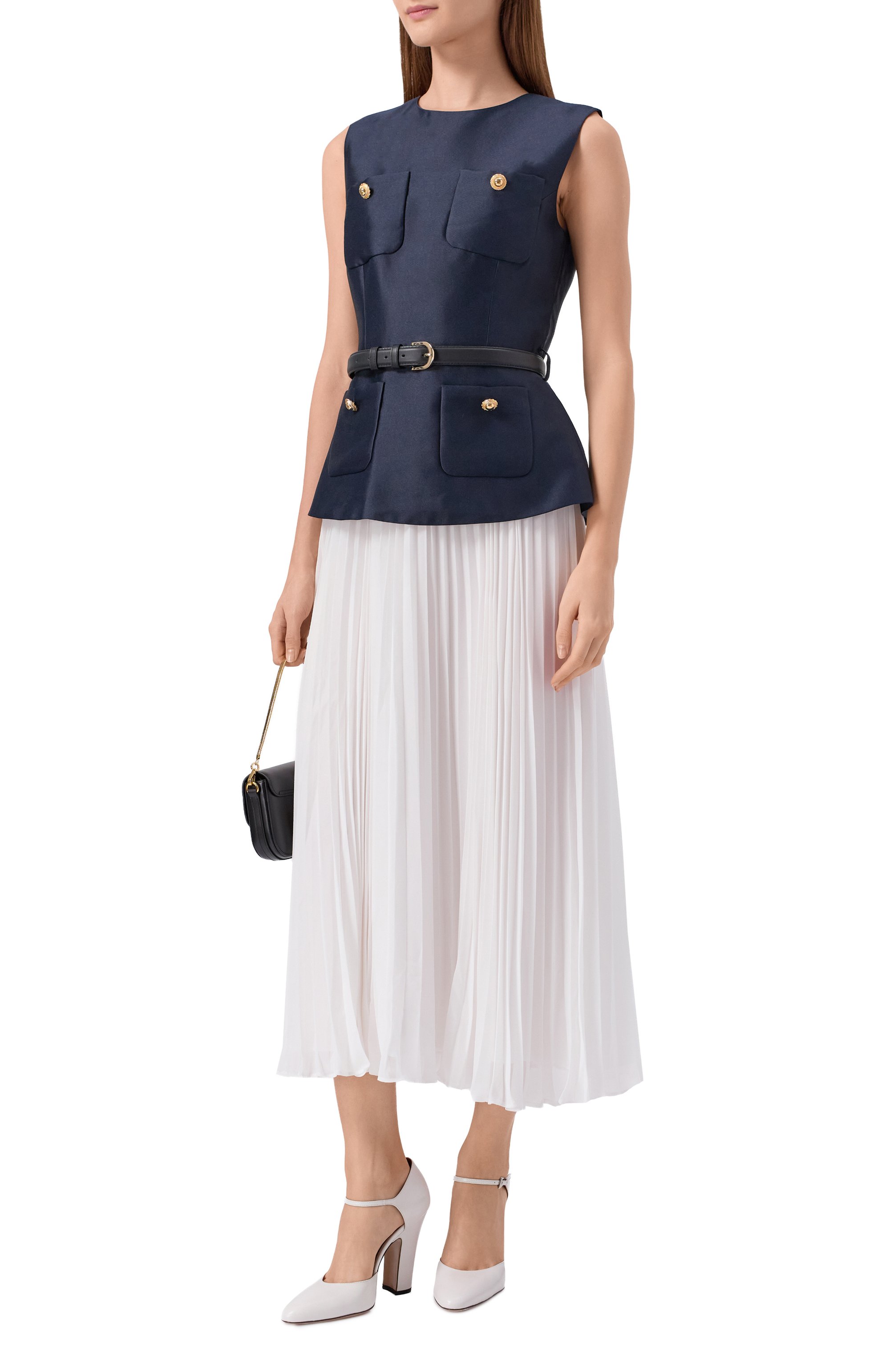 Платье SELF-PORTRAIT, арт. PF25-017MA-BL, фото 2