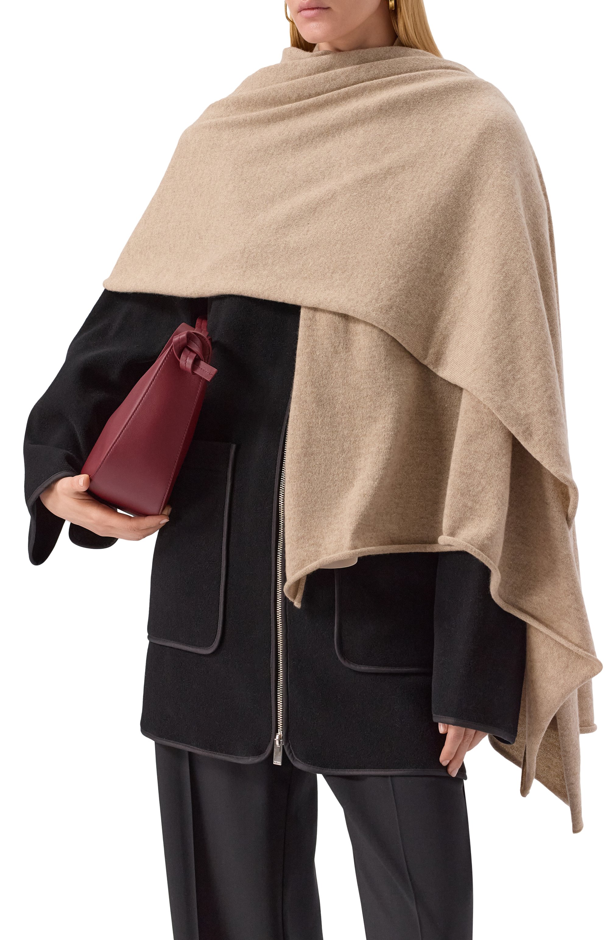 Кашемировый шарф JIL SANDER, арт. J40TE0005/J13204, фото 2