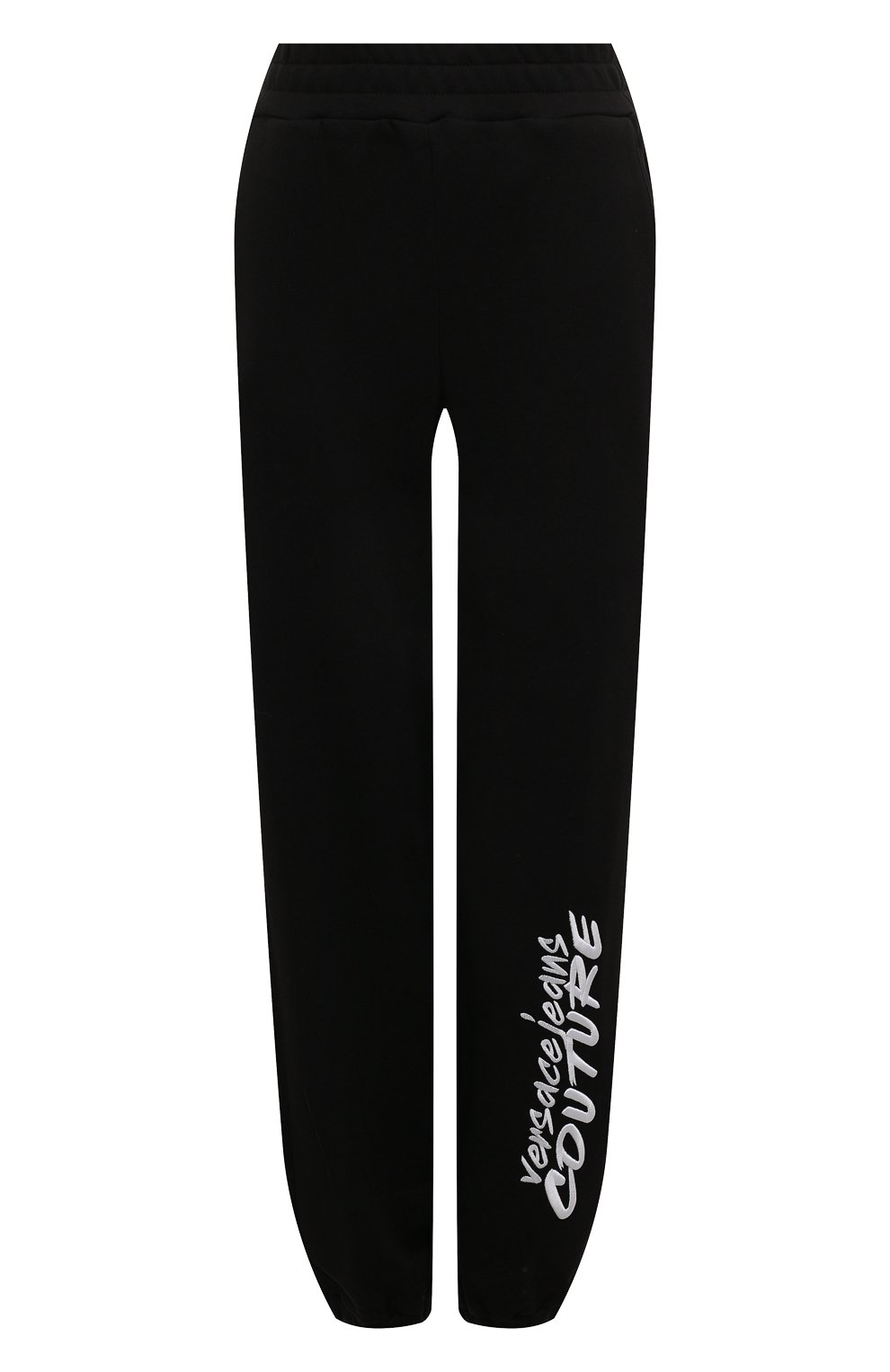 Хлопковые джоггеры VERSACE JEANS COUTURE, арт. 73HAAT15-73DP320 R L0G0 BRUSH EMBR0/CF01T, фото 1