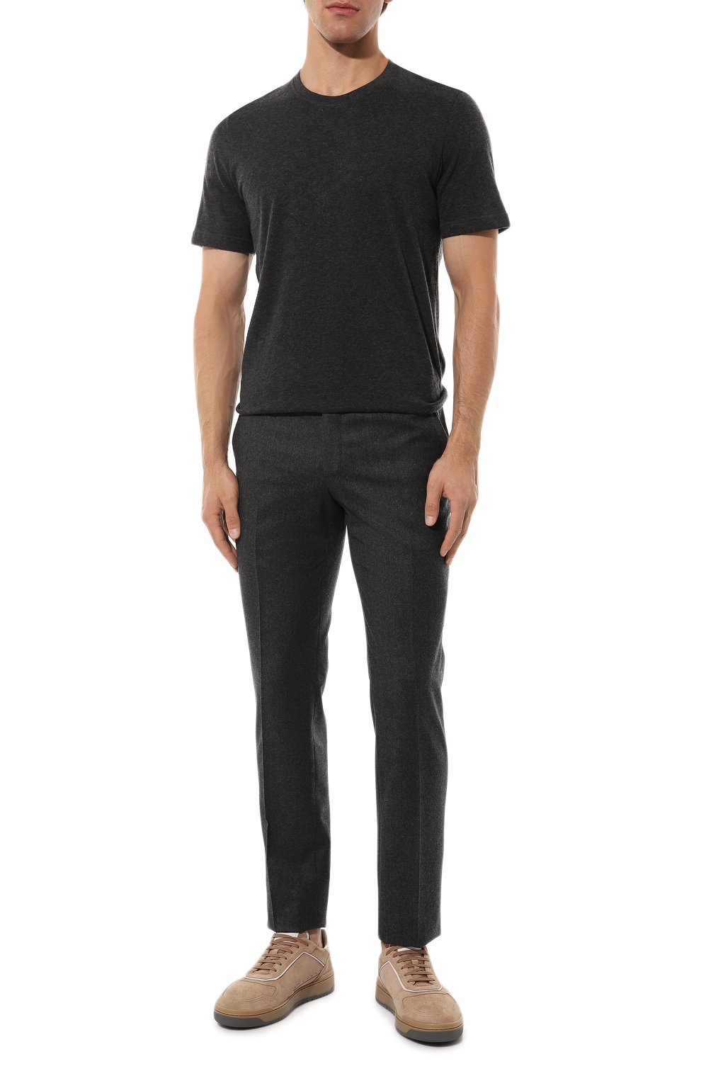 Футболка из хлопка и кашемира CAPOBIANCO, арт. 15M660.WS00./58-60, фото 2