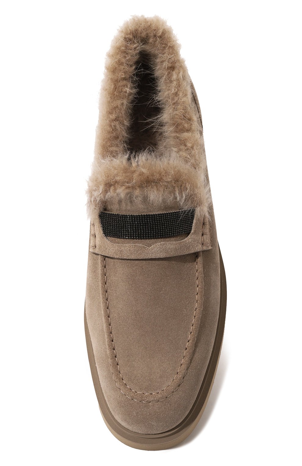 Замшевые пенни-лоферы BRUNELLO CUCINELLI, арт. MZSFG2569, фото 6