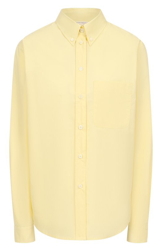 Хлопковая рубашка Noble&Brulee NB002NB/140725/48 Жёлтый NB002NB/140725/48