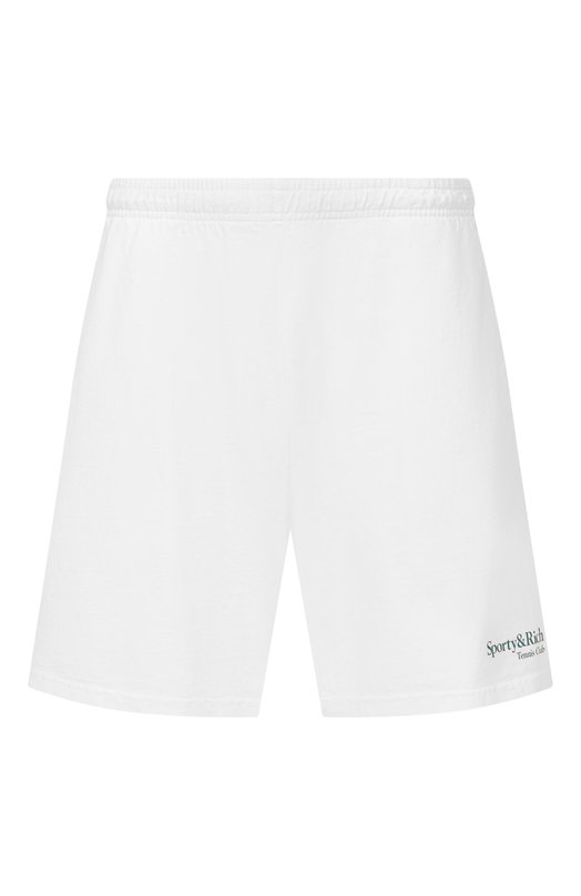 Хлопковые шорты Sporty and Rich SH039621425WH01 Белый SH039621425WH01