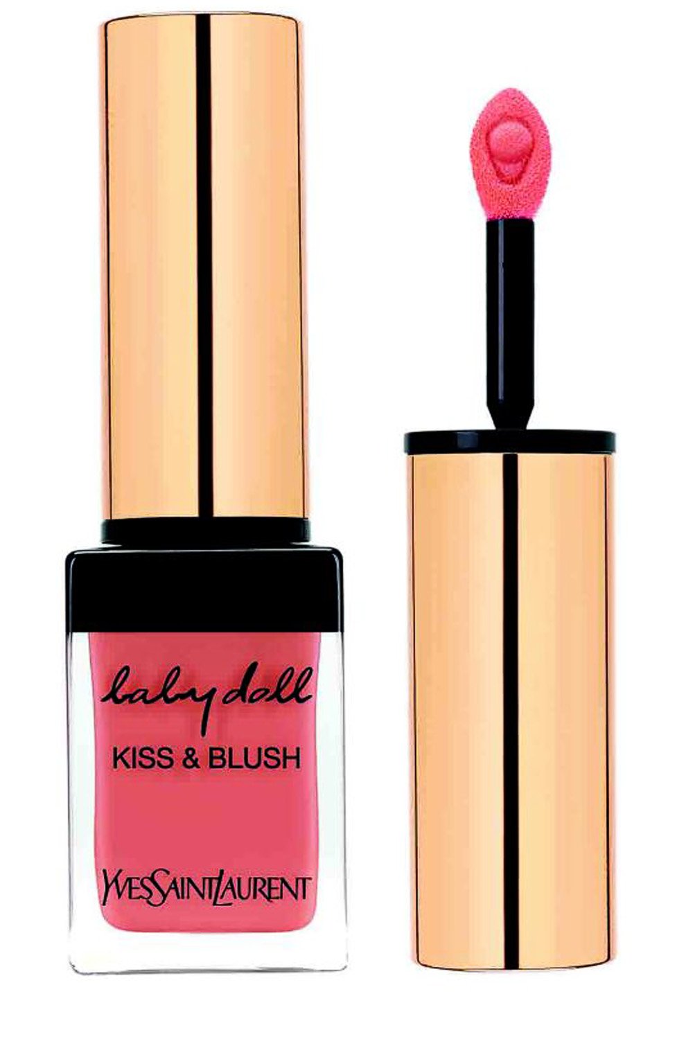 Блеск для губ и румяна baby doll kiss & blush 07 corail affranchi YSL, арт. 3365440738324, фото 1