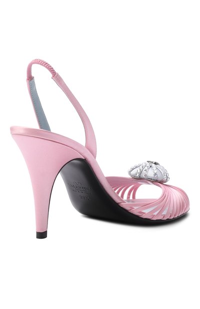 Атласные босоножки coeur royal 85 VALENTINO, арт. 9W2S0LU8/YIP, фото 5