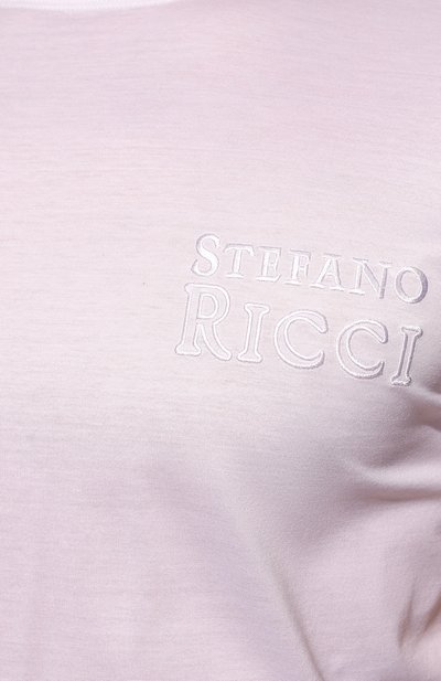 Хлопковая футболка STEFANO RICCI, арт. MNH3102250/TE0001, фото 5