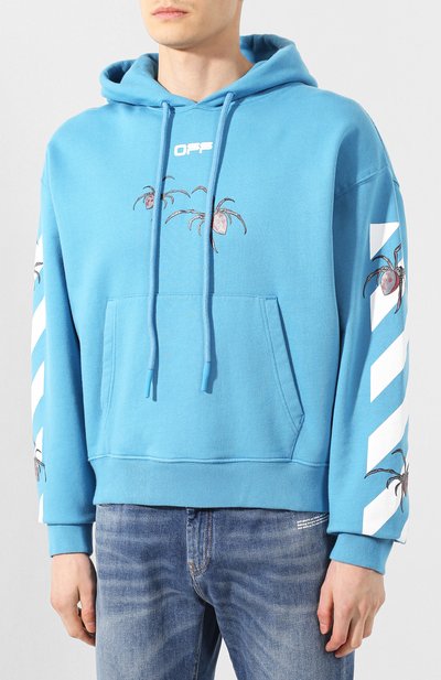 Хлопковое худи OFF-WHITE, арт. 0MBB037S20E300013088, фото 3