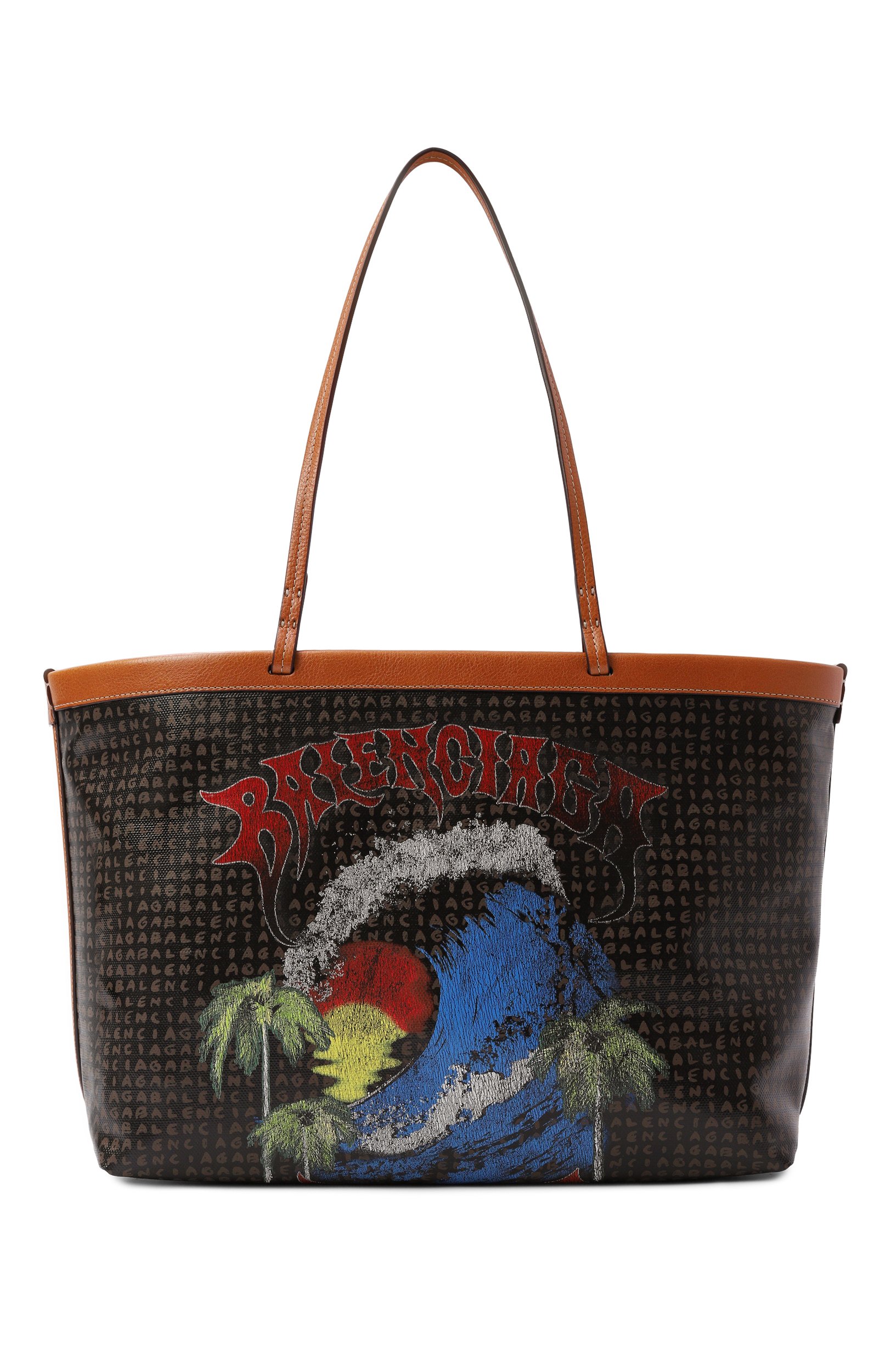 Сумка-тоут select medium BALENCIAGA темно-коричневого цвета по цене 229500 руб., арт. A000QA/2ACQF, фото 1 Сумка-тоут select medium BALENCIAGA, арт. A000QA/2ACQF, фото 1