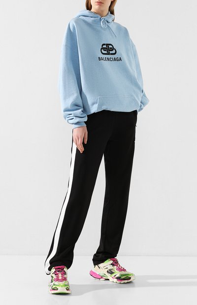 Хлопковое худи BALENCIAGA, арт. 578135/THV78, фото 2
