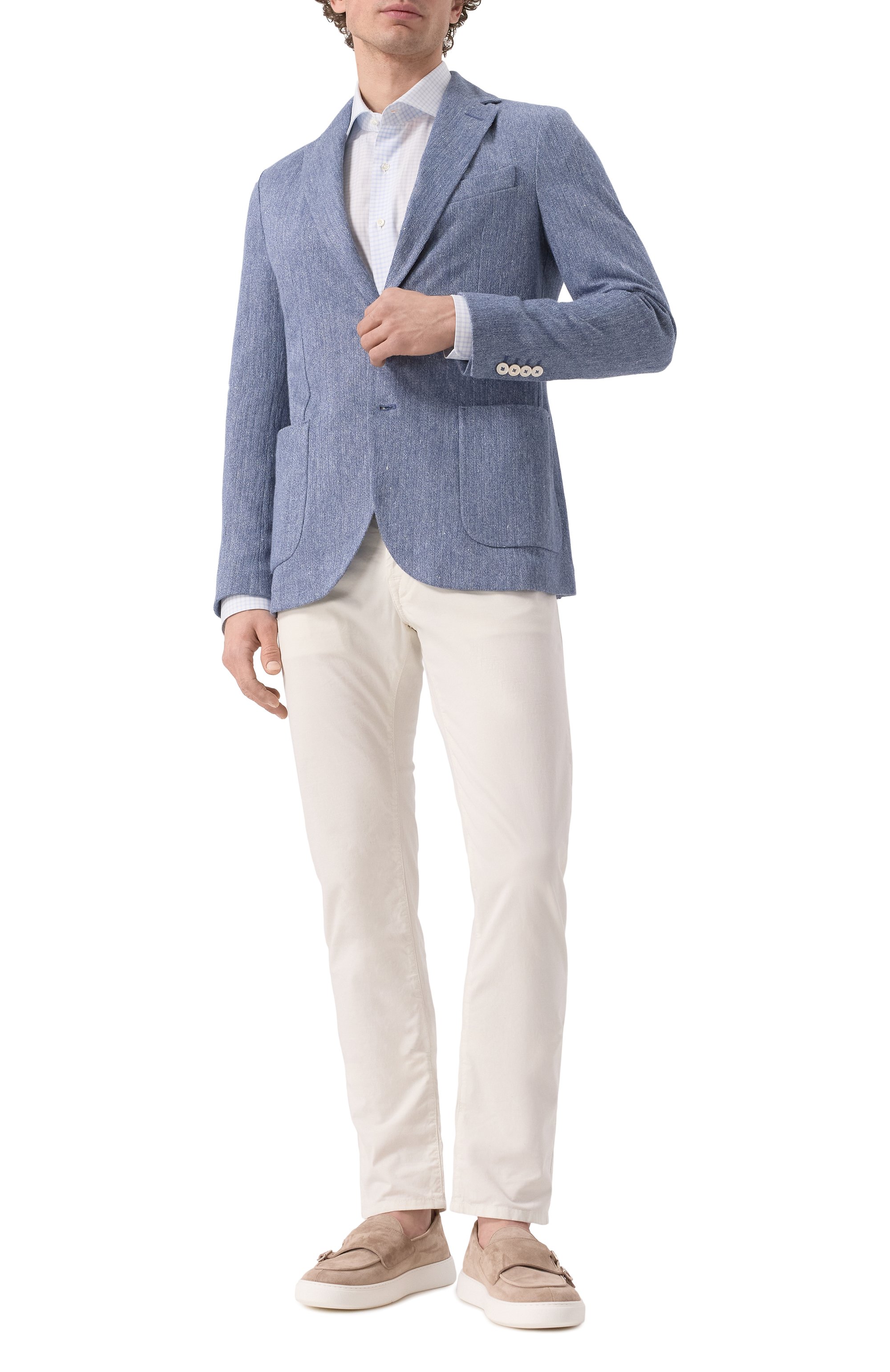 Хлопковая сорочка ALESSANDRO GHERARDI, арт. BR1-3G-7T/7412, фото 2