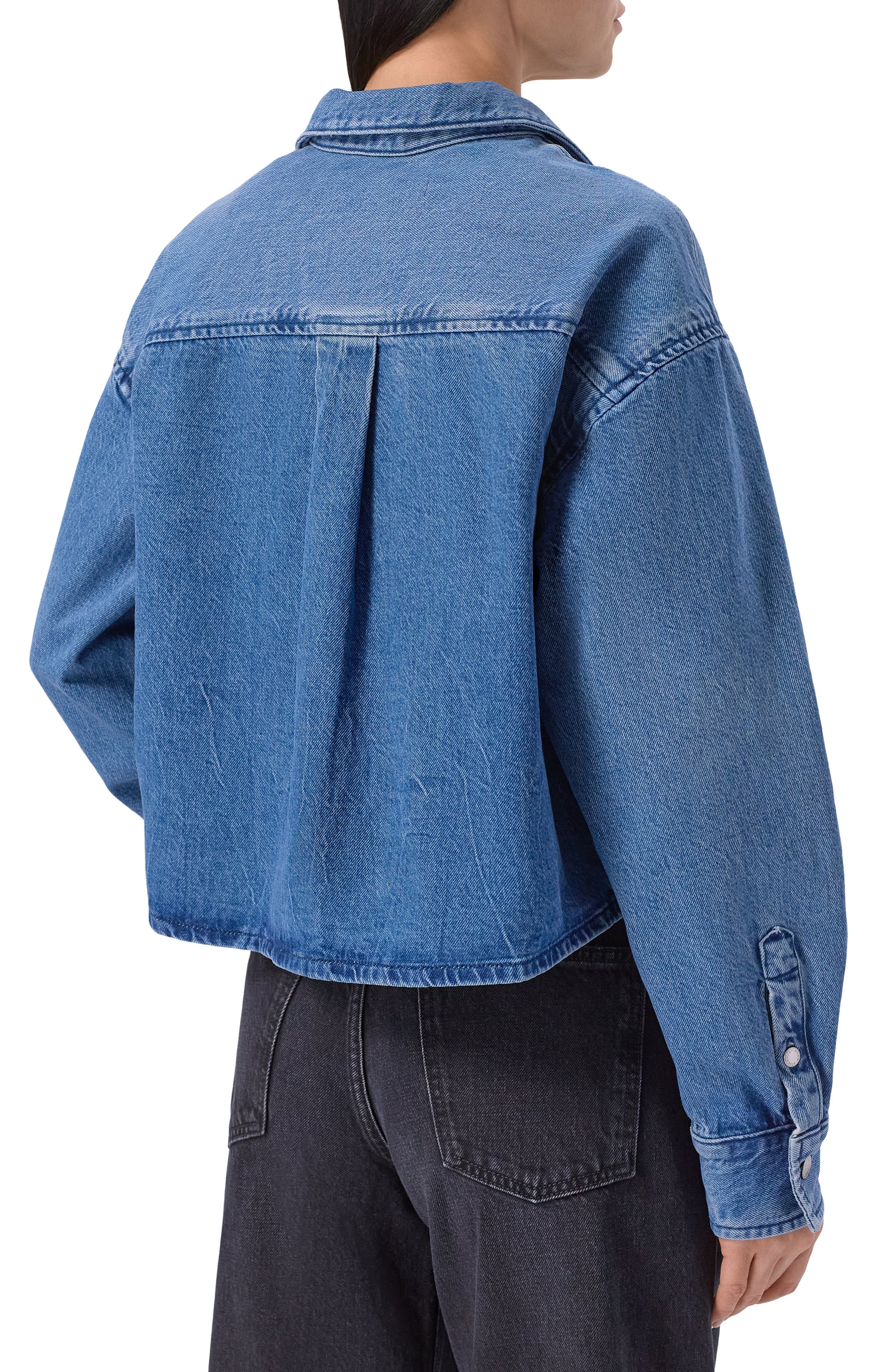 Джинсовая рубашка ALEXANDER WANG, арт. 4DC1261976, фото 4