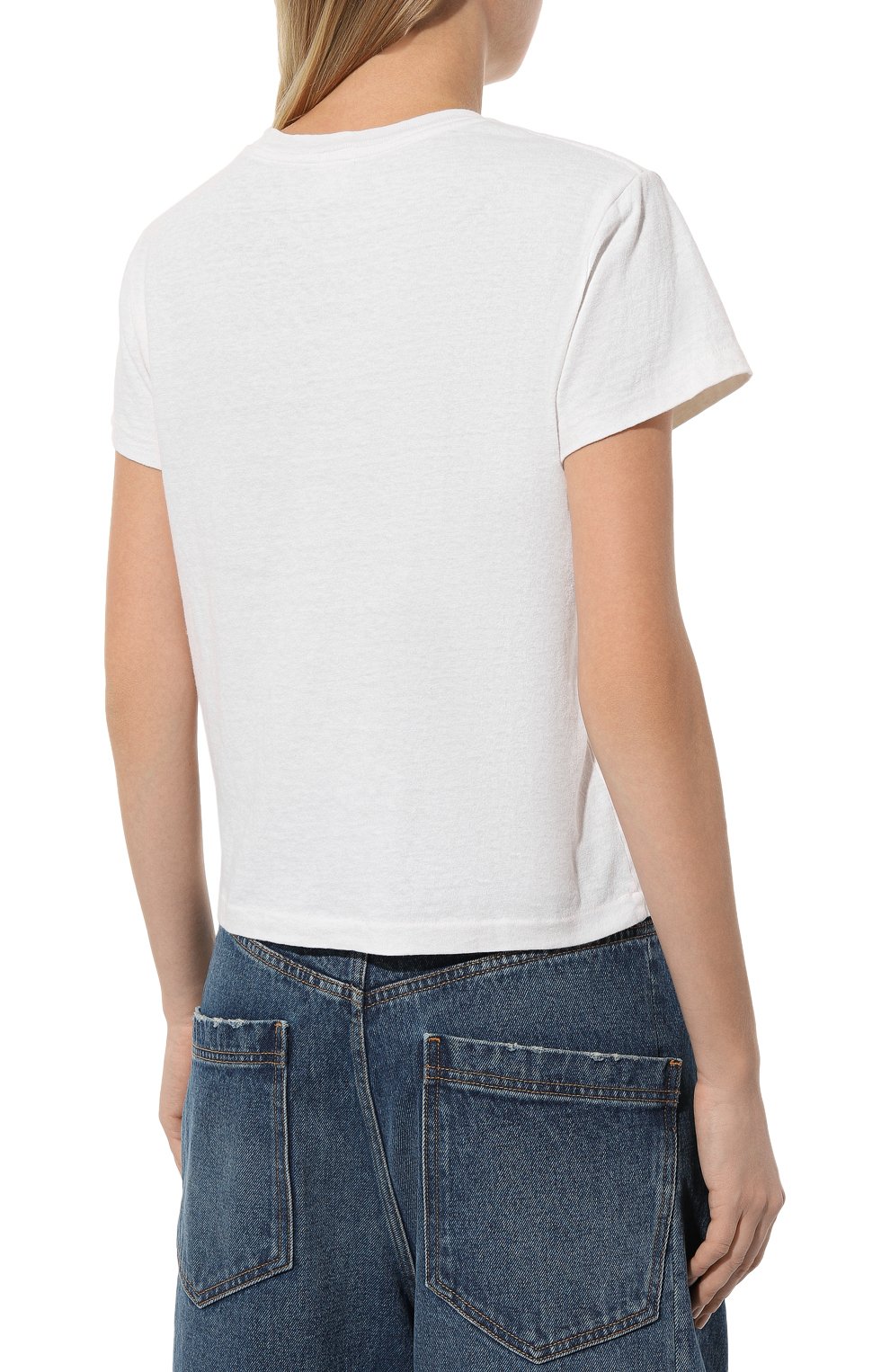 Хлопковая футболка RE/DONE, арт. 024-02WCGT284, фото 4
