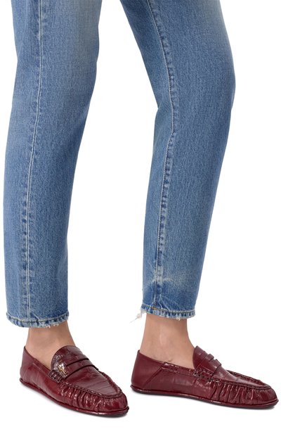 Кожаные пенни-лоферы SAINT LAURENT, арт. 800537/AAD67, фото 2