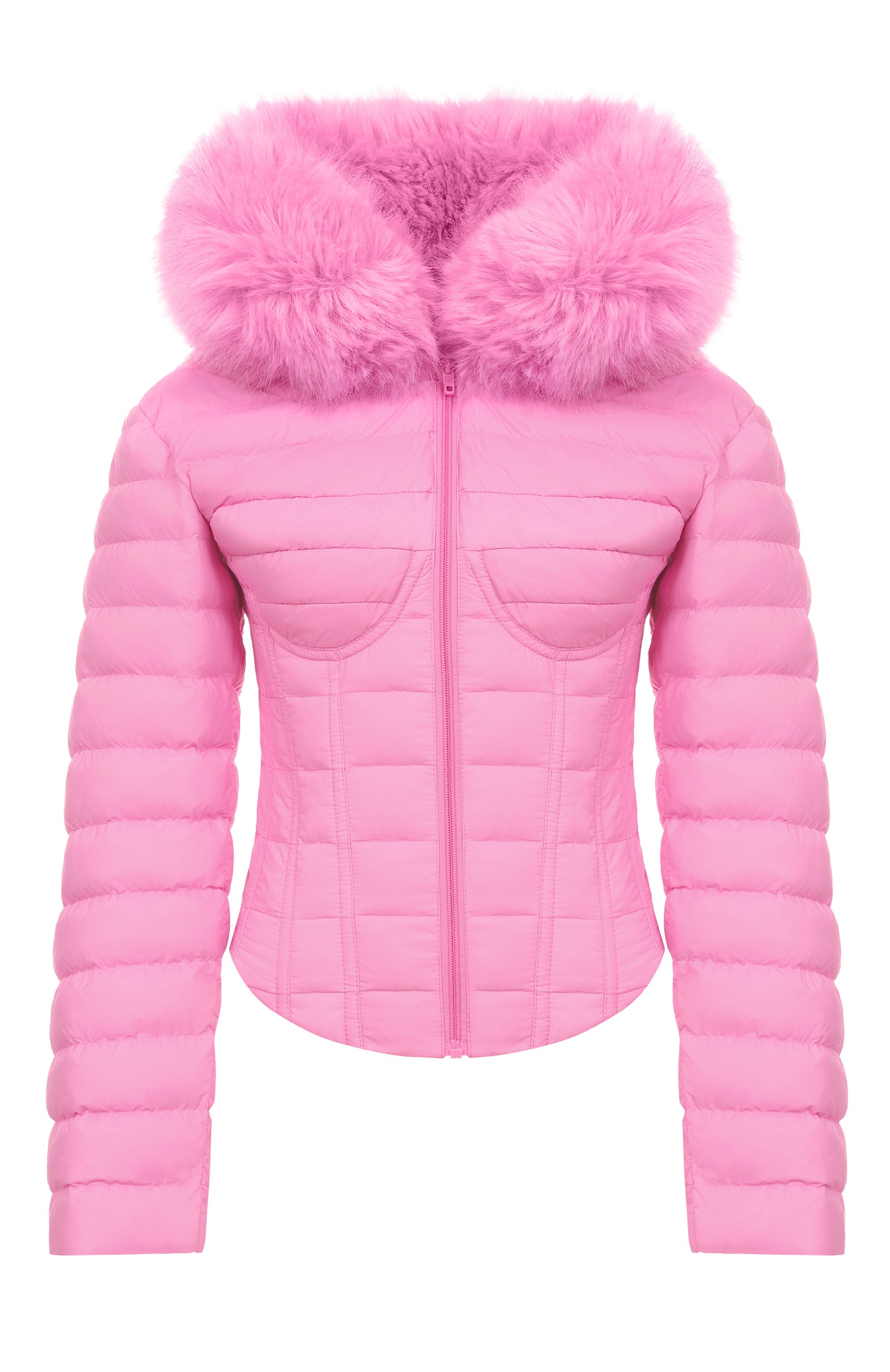 Пуховик BALENCIAGA розового цвета по цене 483000 руб., арт. 848873/TN012, фото 1 Пуховик BALENCIAGA, арт. 848873/TN012, фото 1