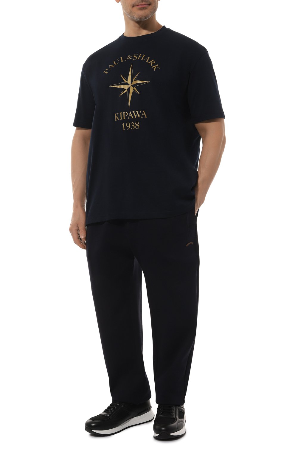 Хлопковая футболка PAUL&SHARK, арт. 24411133/3XL, фото 2