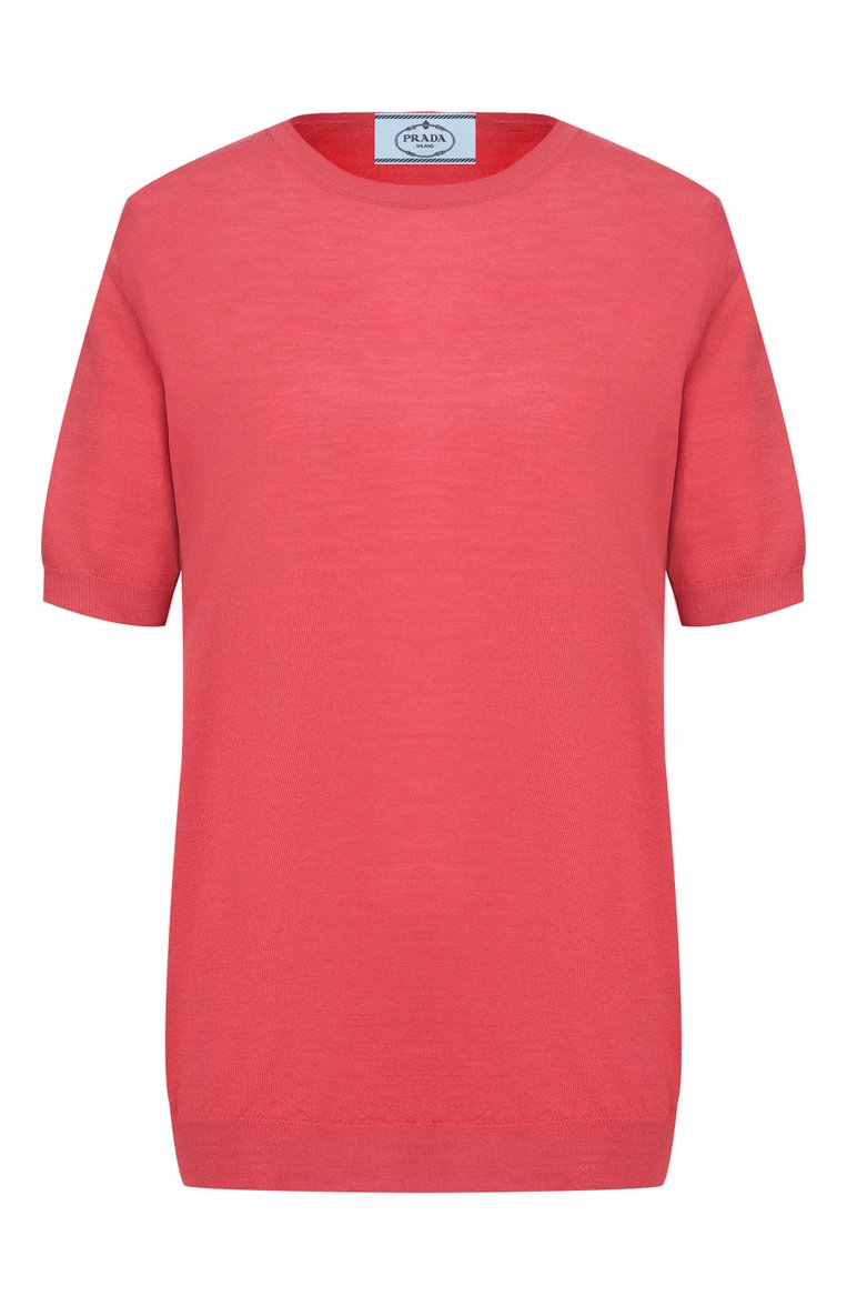 Шерстяной пуловер PRADA, арт. P24V22-J2N-F0410-162, фото 1
