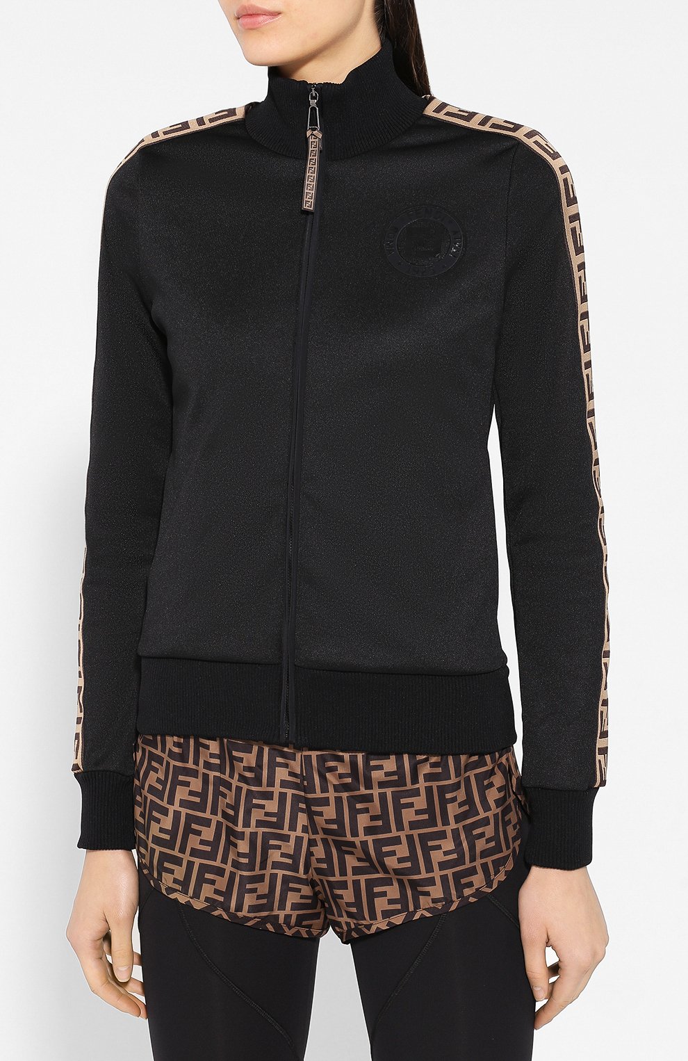 Хлопковая толстовка FENDI, арт. FAF069 A8WL, фото 3