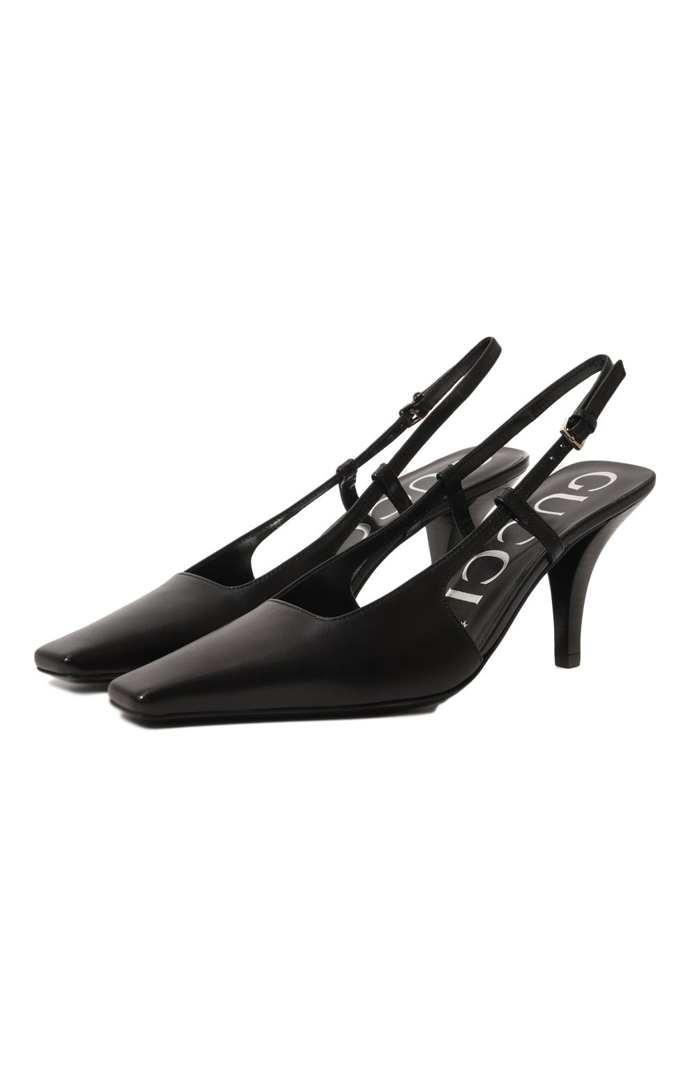 Кожаные туфли GUCCI, арт. 674666 C9D00, фото 1