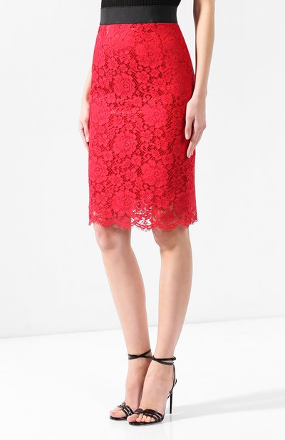 Кружевная юбка DOLCE & GABBANA, арт. F4A2PT/HLMCK, фото 3