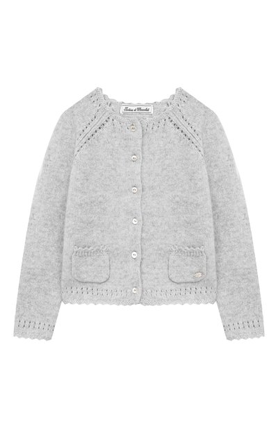 Кашемировый кардиган TARTINE ET CHOCOLAT, арт. TP18011/4A-5A, фото 1