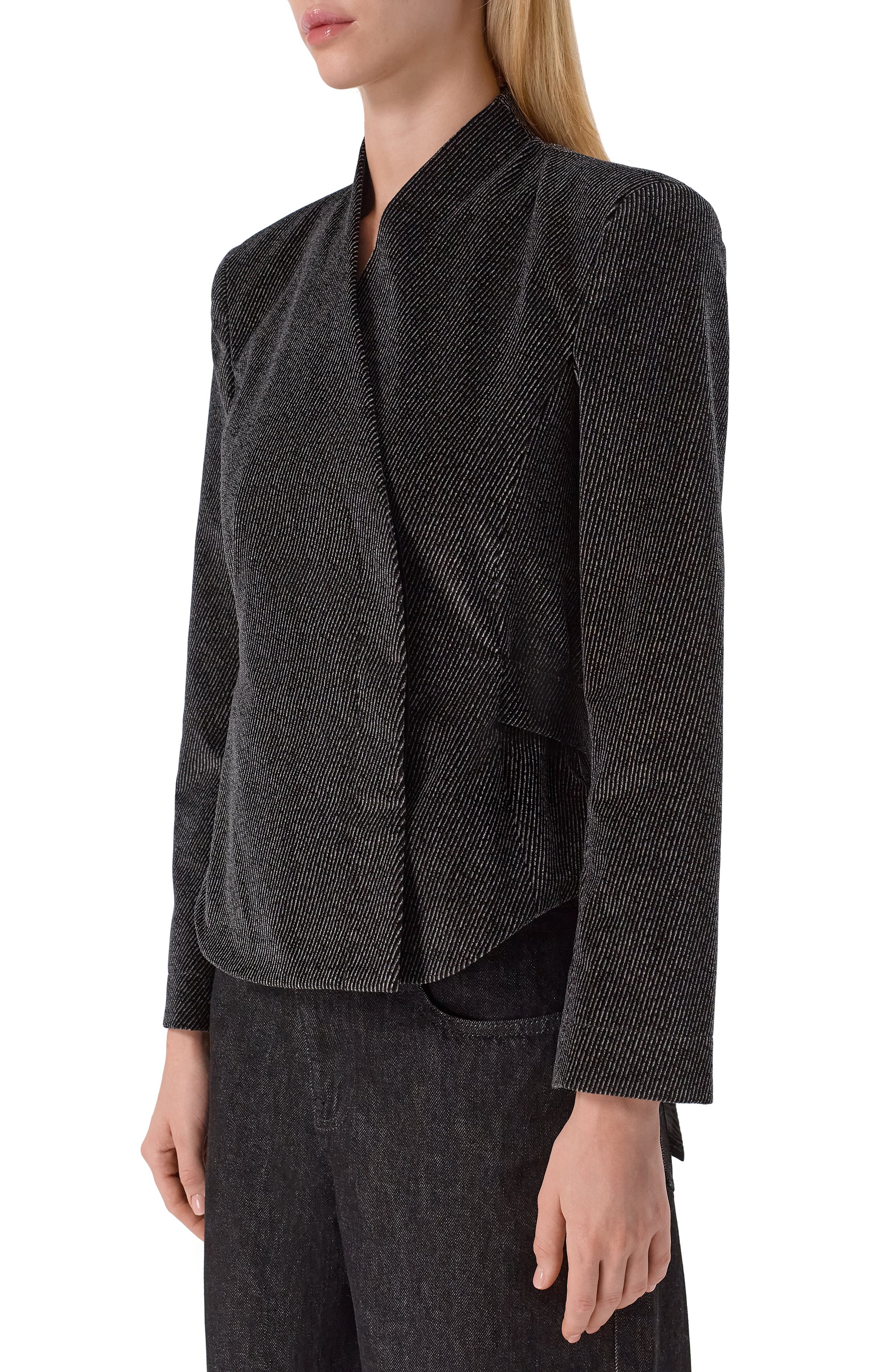 Хлопковый жакет EMPORIO ARMANI, арт. EW002649/TE16728, фото 3