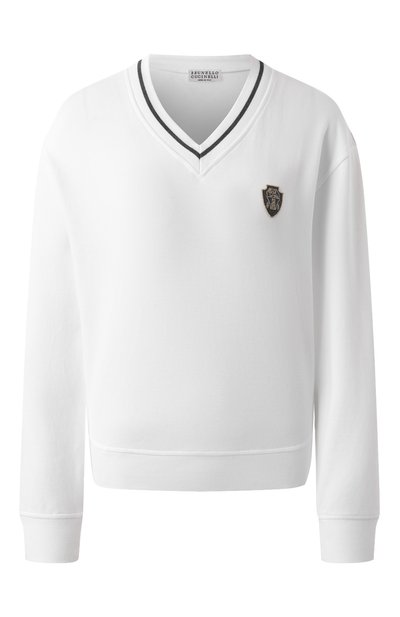 Хлопковый свитшот BRUNELLO CUCINELLI, арт. MG927B1434, фото 1