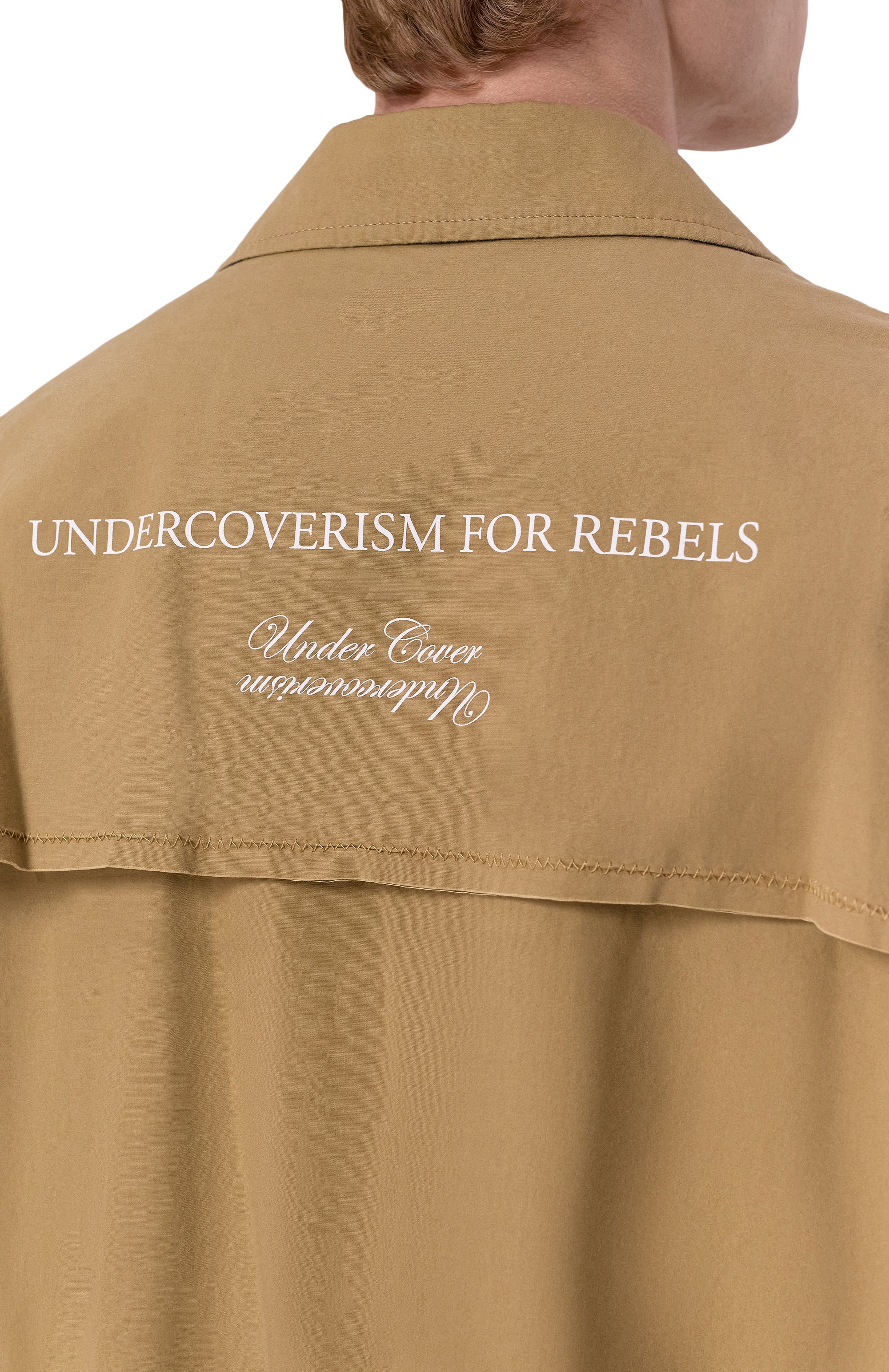 Хлопковый плащ UNDERCOVER, арт. UP2E4302, фото 5