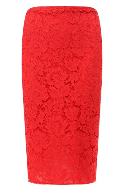  Женская кружевная юбка-миди VALENTINO, арт. RB3RA4L11EC