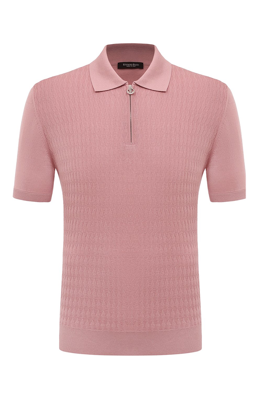 Поло из шелка и хлопка STEFANO RICCI, арт. K818066P31/F24171, фото 1