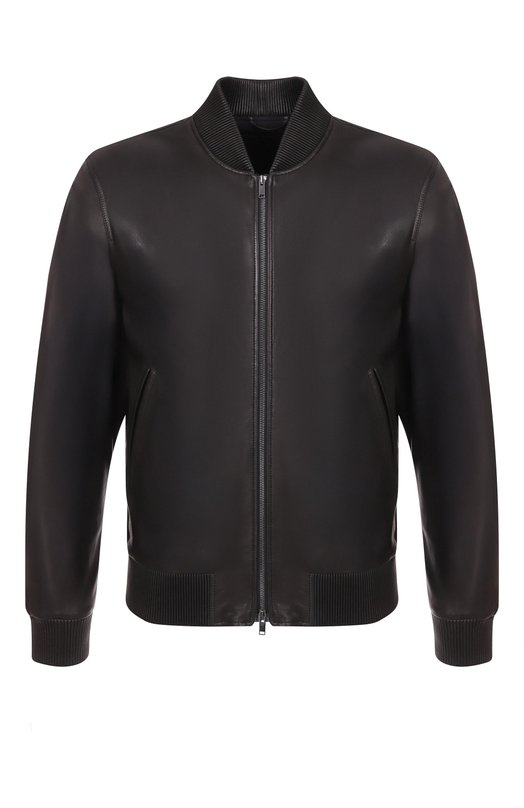 Кожаный бомбер MVST M25.1PM.0009/BIG SIZE/CREAM NAPA Чёрный M25.1PM.0009/BIG SIZE/CREAM NAPA