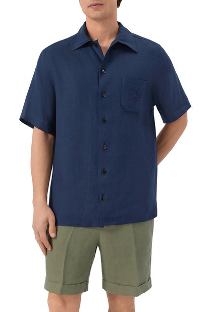 Льняная рубашка DOLCE & GABBANA, арт. G5JH9Z/FU4LG, фото 3