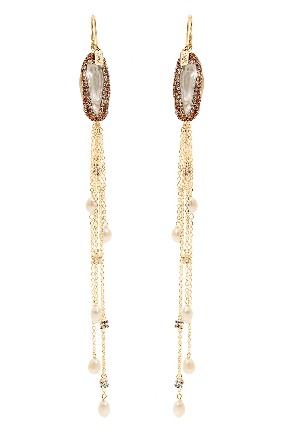 Серьги VIEN, арт. 2223-35G, фото 1