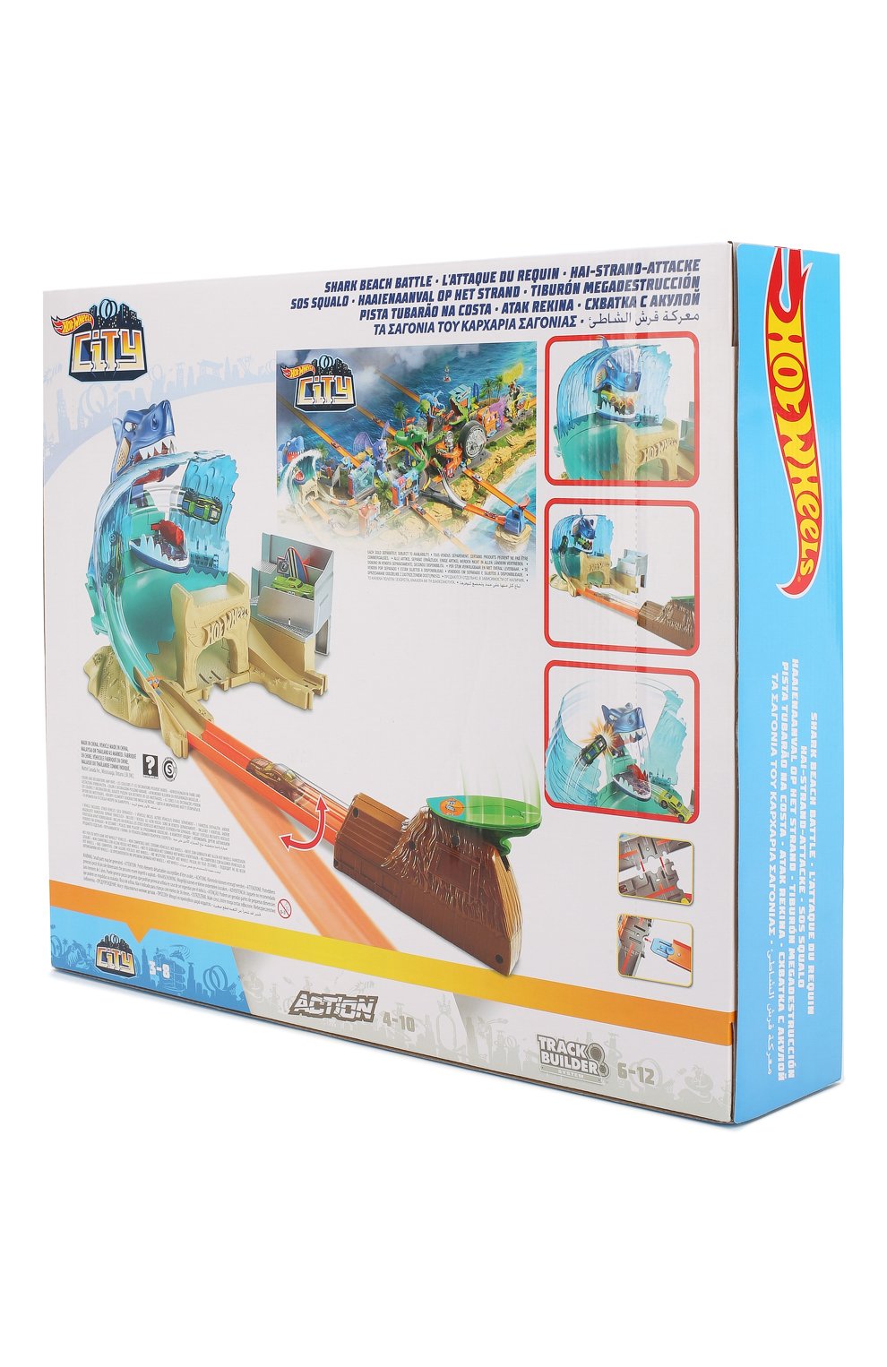 Набор hot wheels shark beach battle MATTEL, арт. FNB21, фото 5