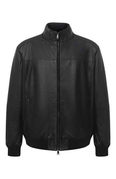 Кожаный бомбер PAUL&SHARK, арт. I20P2658/H1F/3XL-6XL, фото 1
