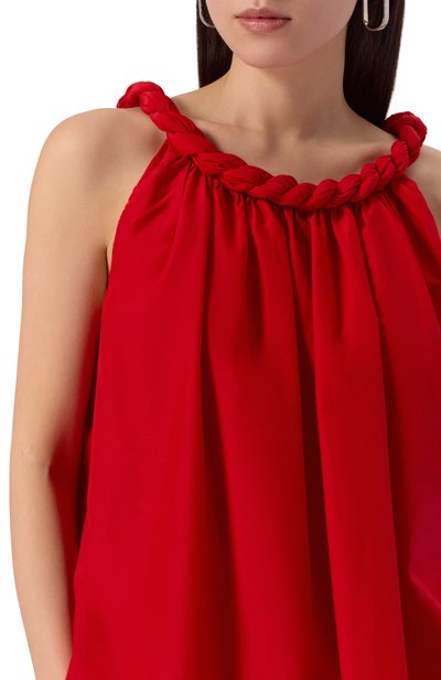 Топ из хлопка и шелка LOULOU DE SAISON, арт. GARIN0, фото 5