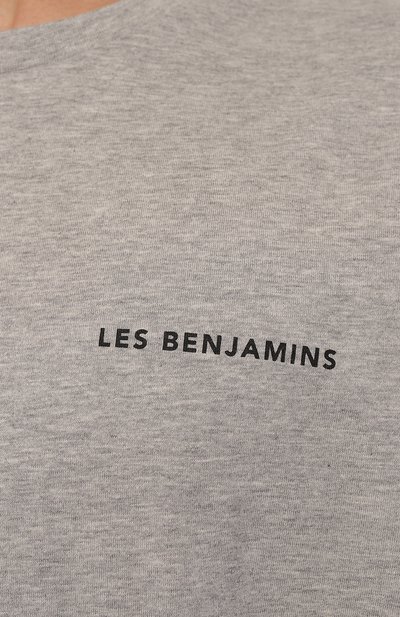 Хлопковая футболка LES BENJAMINS, арт. LB21SSC0RMU0T-003, фото 5