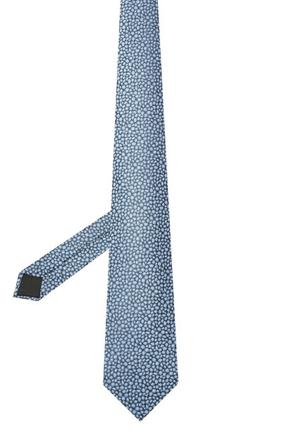 Шелковый галстук LANVIN синего цвета по цене 12600 руб., арт. 2230/TIE, фото 2 Шелковый галстук LANVIN, арт. 2230/TIE, фото 2